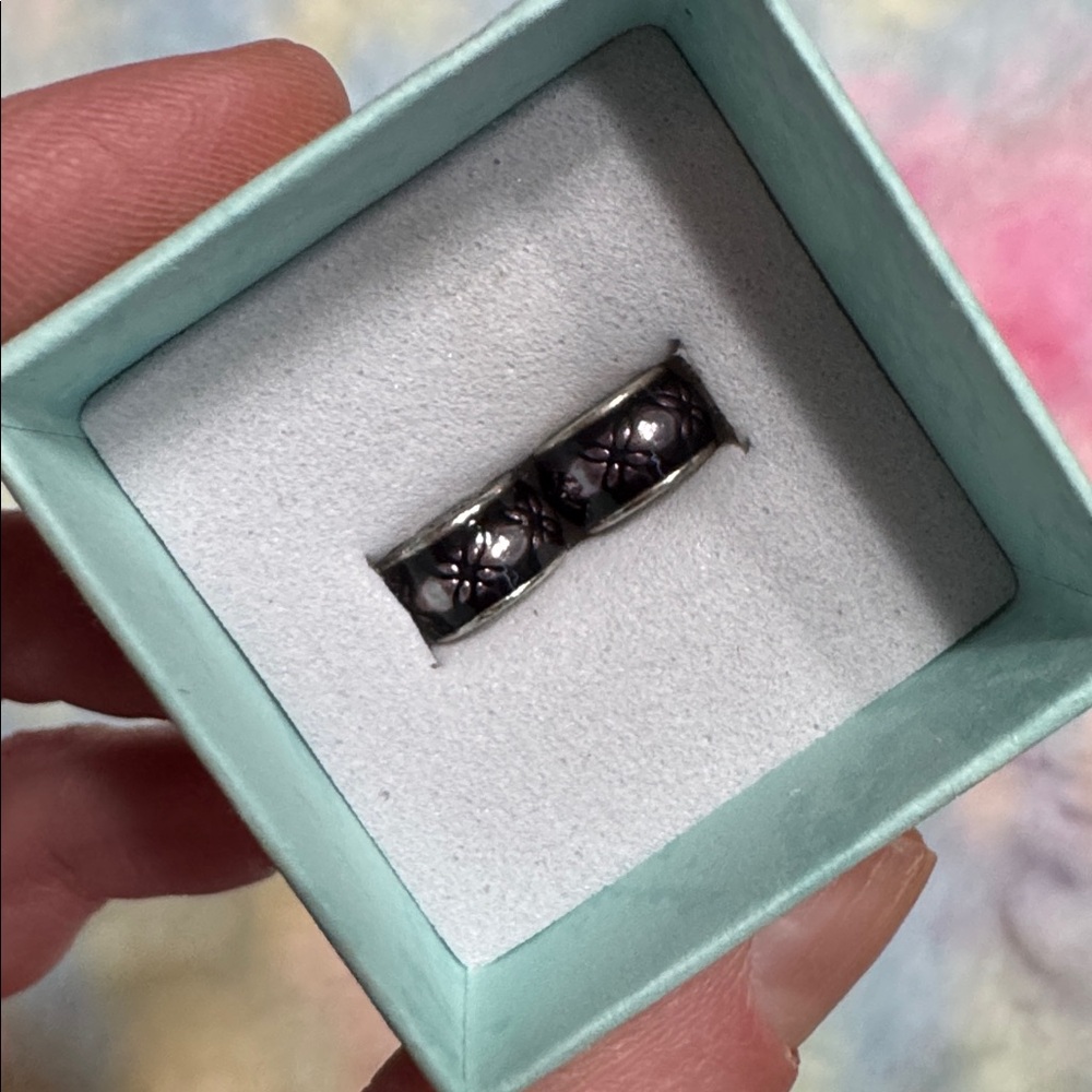 Pandora Purple mini murano glass bead set - Picture 4 of 4